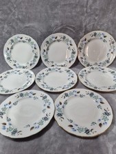 8 x Colclough Salad Plates LINDEN -