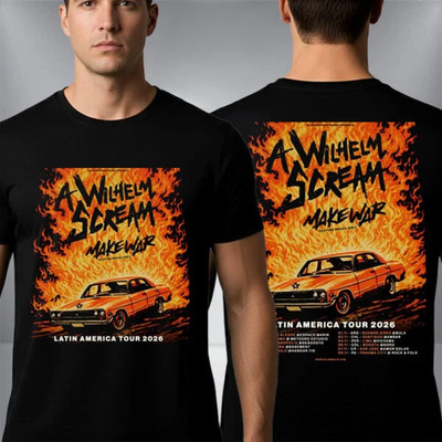 A Wilhelm Scream Latin America Tour 2026 Schedule Tour Dates Unisex T Shirt