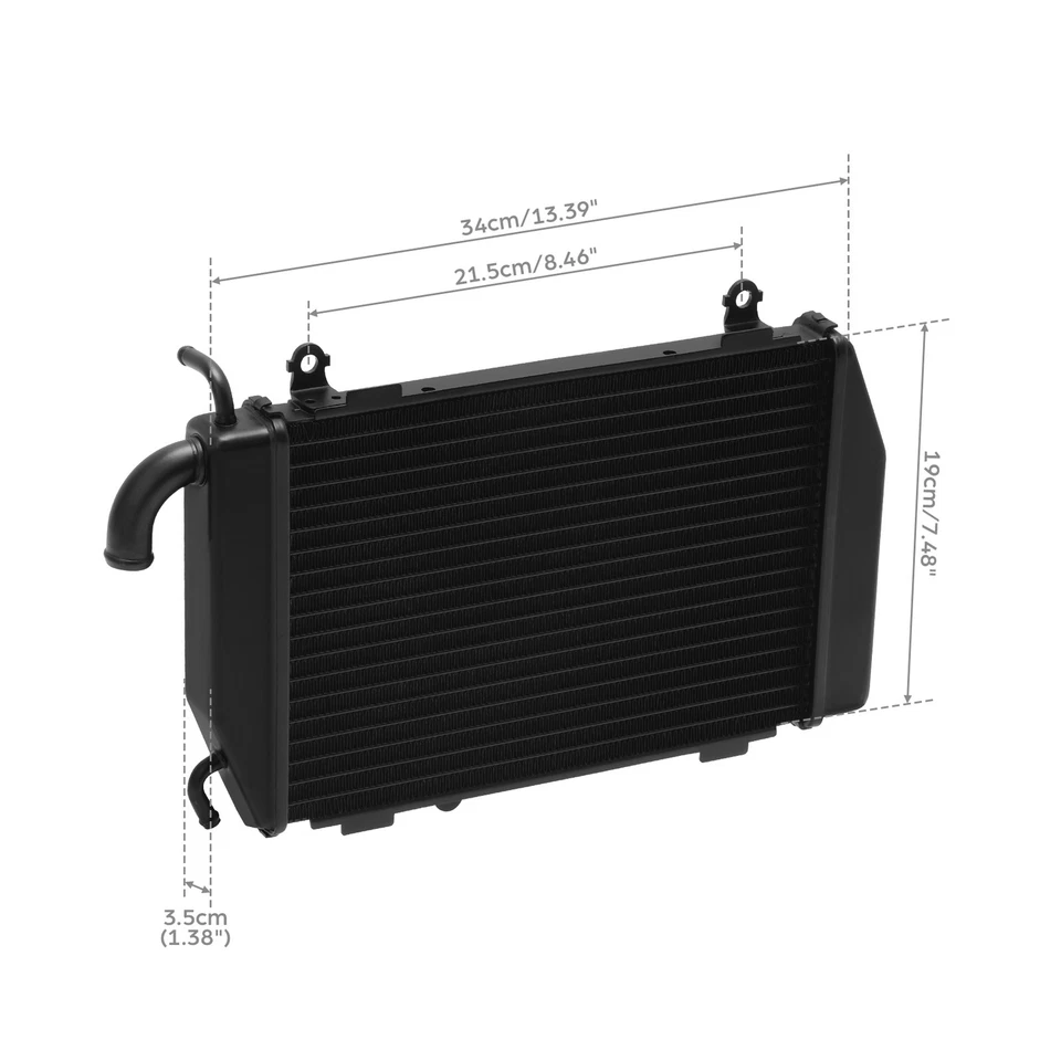 Enfriador radiador izquierdo derecho apto para Honda Goldwing 1800 GL1800 2006-2017 Foto 3 de 4