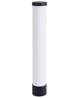 Garten LED Pollerleuchte Aluminium Schwarz AußEnlampe Wegeleuchte 80 Cm Hoch