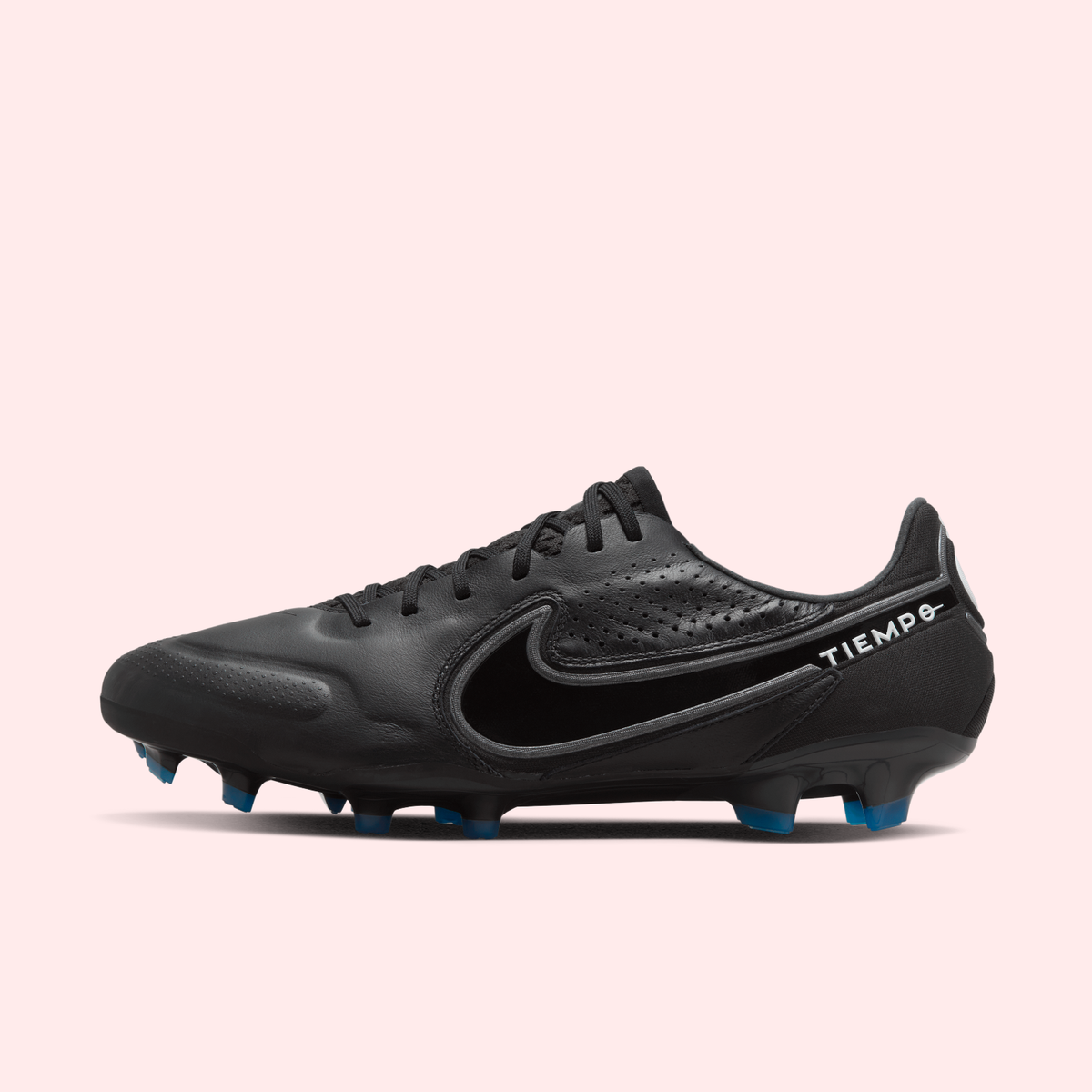 Nike Tiempo Legend 9 Elite FG Black CZ8482-001 Men's Size 7 Cleats