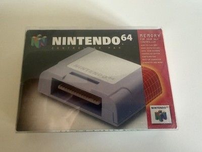 Nintendo 64 N64 Controller Pak Memory Card in OVP