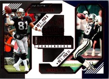 2024 Panini Contenders #10 Michael Irvin / Tim Brown Historic Draft