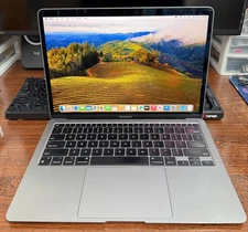 Macbook Air 13" (M1 Chip, 256GB SSD, 8GB Ram) Gray Laptop - Excellent - 90% Batt