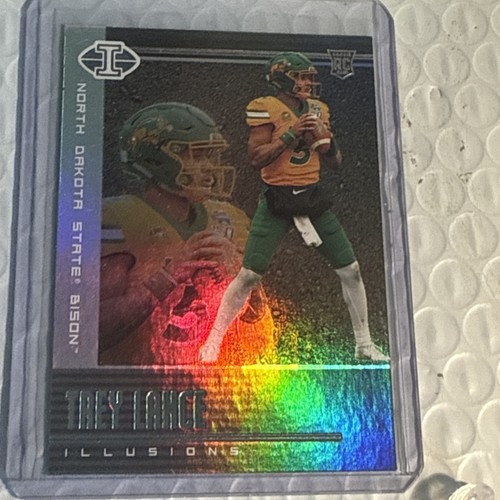 2021 Panini Chronicles Illusions Trey Lance Rookie - Picture 7 of 10