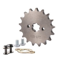 420-17T 20mm Front Sprocket, 50cc 70cc 110cc 125cc 150cc, Motorcycle ATV Dirt