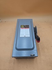 Square D H321N 30 Amp Fuseable Safety Shutoff Switch Disconnect