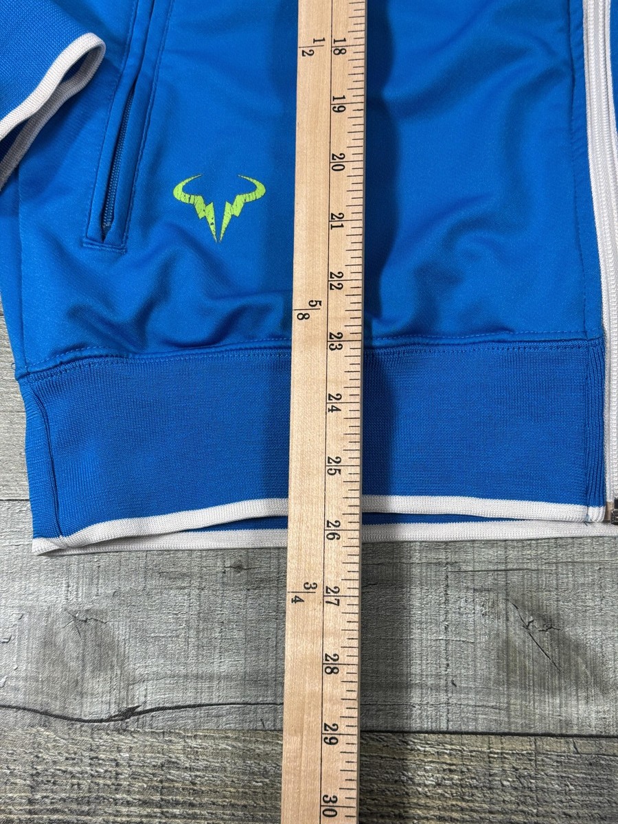 Nike Rafael Nadal Jacket Mens Medium Blue RAFA Dri-FIT Australian