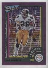 2022 Classics H2 Timeless Tributes Premium Edition Purple 49/50 Rod Woodson 0q5
