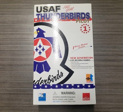 USAF Thunderbirds Pilot 1 Brian Bishop Leader 12'' Full Gear Figure Dragon 73041