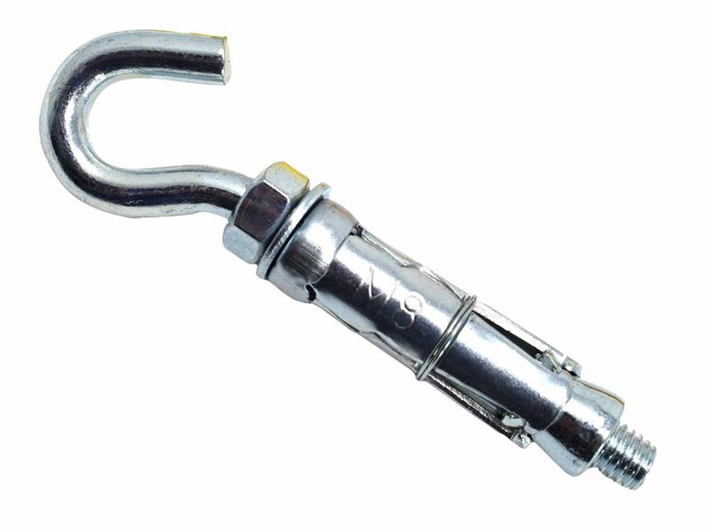 Masonmate Hook Bolt Shield Anchor M8 (50 Pack) - Durable & Reliable