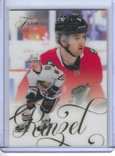 2025-26 UD FLAIR HOCKEY #179 SAM RINZEL RC CHICAGO BLACKHAWKS