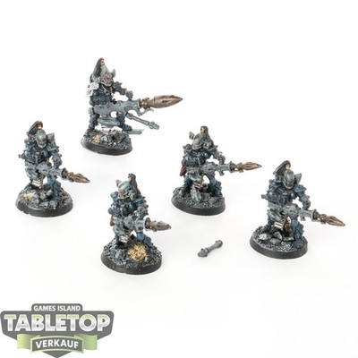 Aeldari - 5 Dark Reapers klassisch - bemalt