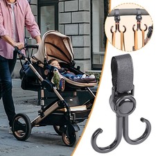 Portable Stroller Hooks for Hanging- Diaper Bags Stuff-Organizer Groceries OY