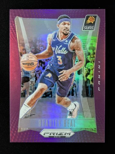 2023-24 Panini Prizm Deca Basketball BRADLEY BEAL 65/99 Purple Prizm Suns #154