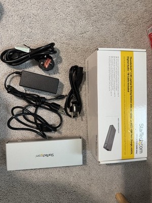 StarTech Thunderbolt 2 Dock TB2DOCK4KDHC Dual TB2 HDMI eSATA S/PDIF Audio