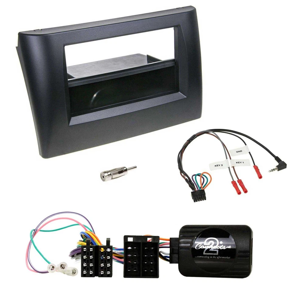 Pioneer DAB Bluetooth Lenkrad USB Autoradio für Fiat Stilo 01-07 schwarz Ablage - Bild 3 von 4