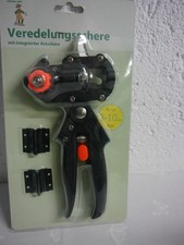 GRÜNER JAN  Veredelungsschere  mit integrierte  Astschere 3-10mm Äste