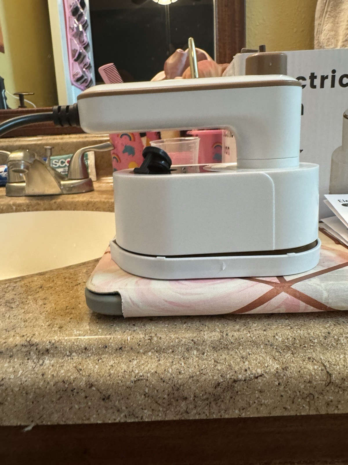 Travel Mini Foldable, Portable Iron, And Garment Steamer Wet Dry Handheld