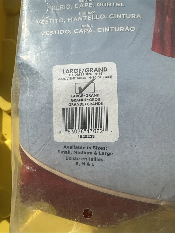 Disfraz de Halloween DC Comics Supergirl para mujer talla grande 14-16 Foto 2 de 4