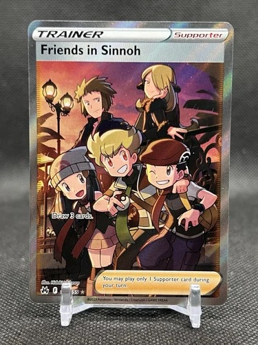 Friends in Sinnoh 149/159 Ultra Rare Crown Zenith Pokemon Near Mint