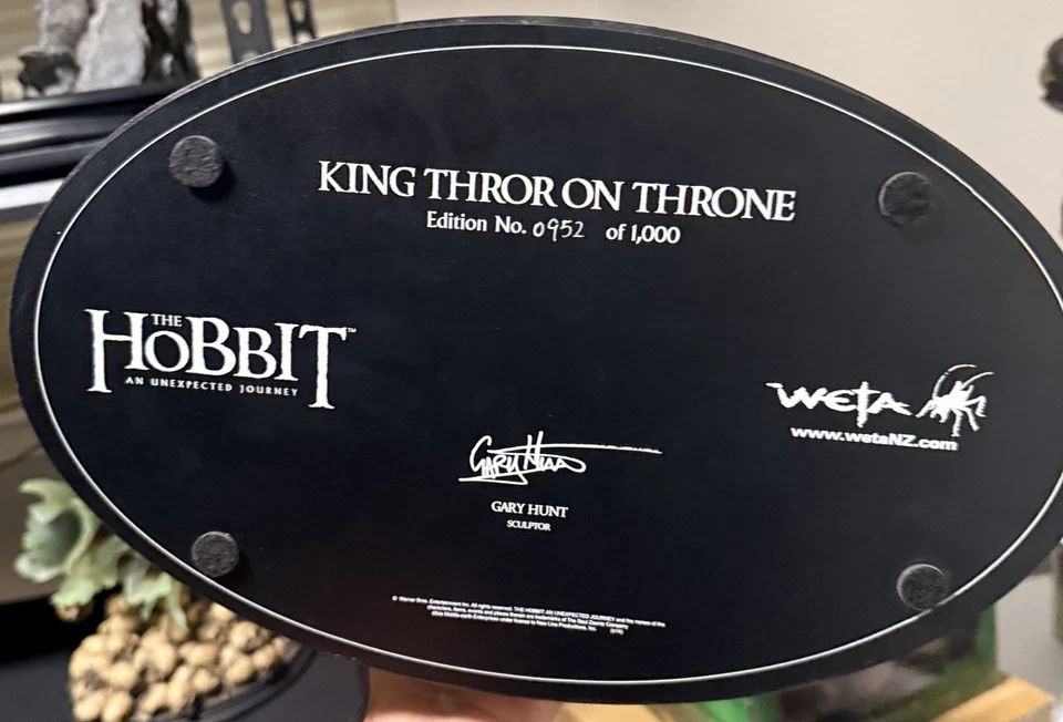 El Hobbit - Rey Trono en Trono (Estatua Escala 1:6) - Weta Foto 4 de 4