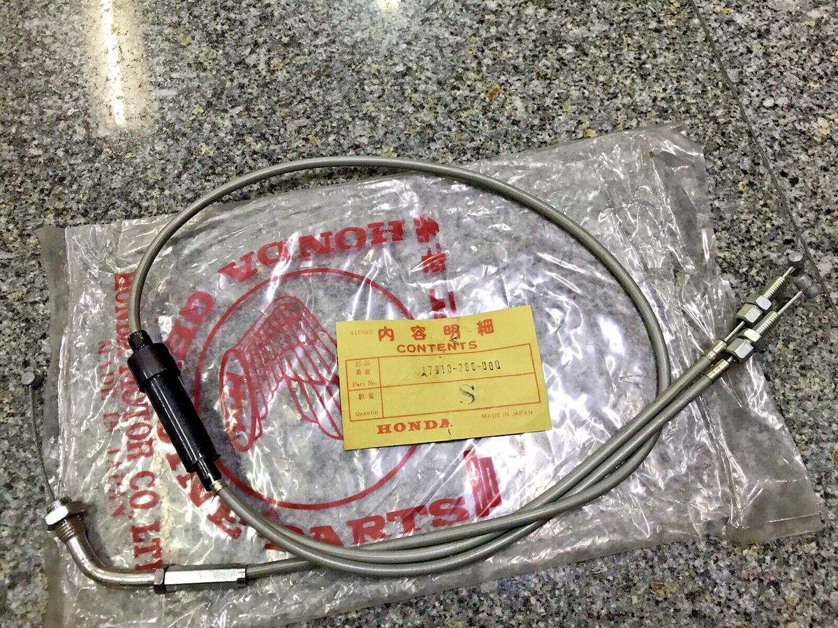 Honda CB250 CB250K0-K5 CB350 CB350K0-K4 Throttle Cable NEW for P/N