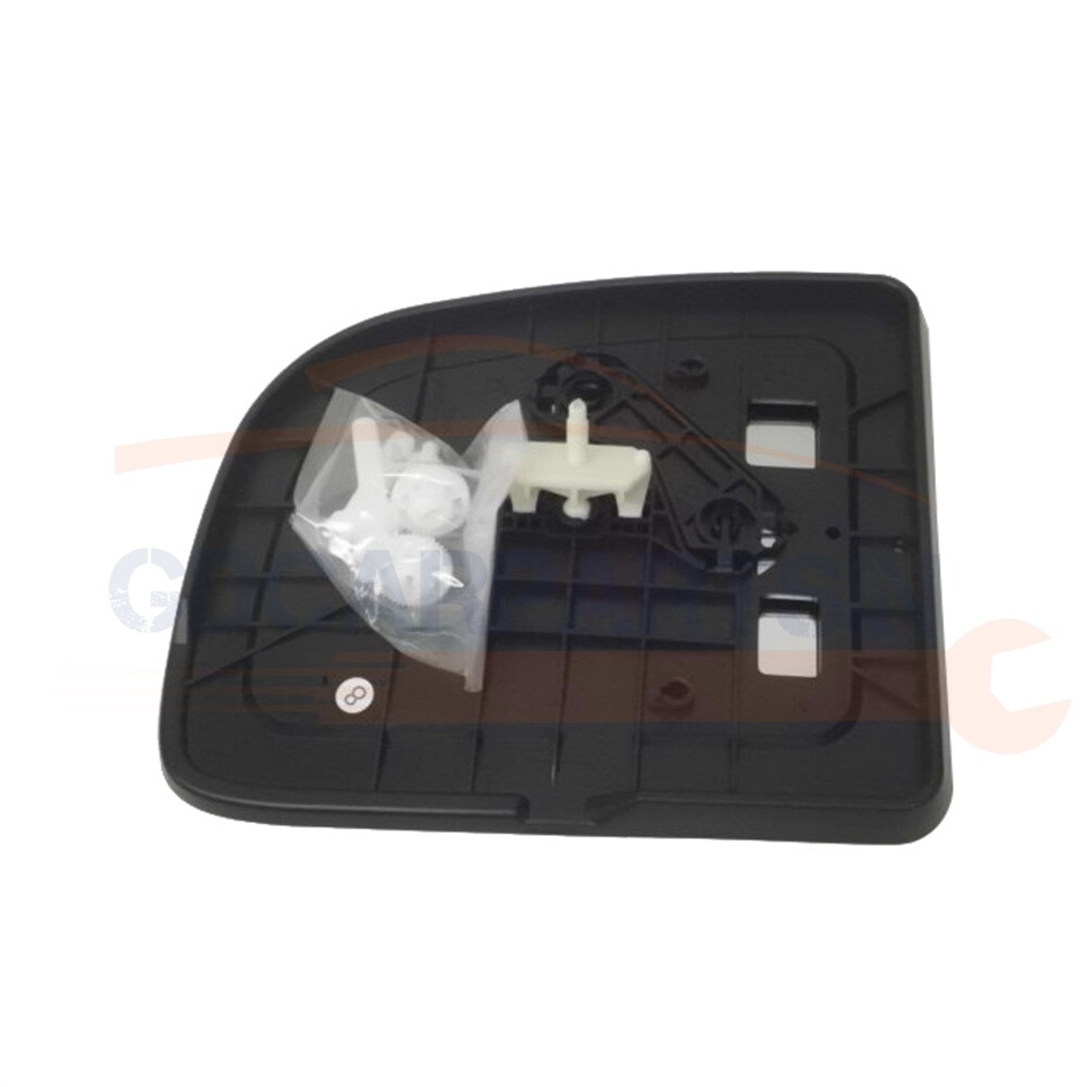 View Flat Mirror Glass Fits FORD F250/F350 SUPER DUTY 99-21 Left Side LH w/Base