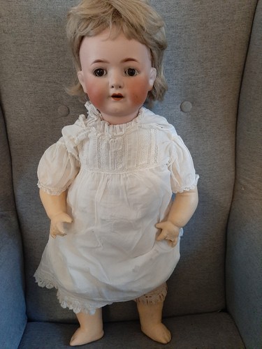 Heubach Koppelsdorf  320.8 Germany 26" Bisque Head Doll - Picture 18 of 21
