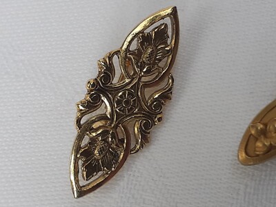 Broche vntage de porcelana y cerámca, broche antgu… - Gem