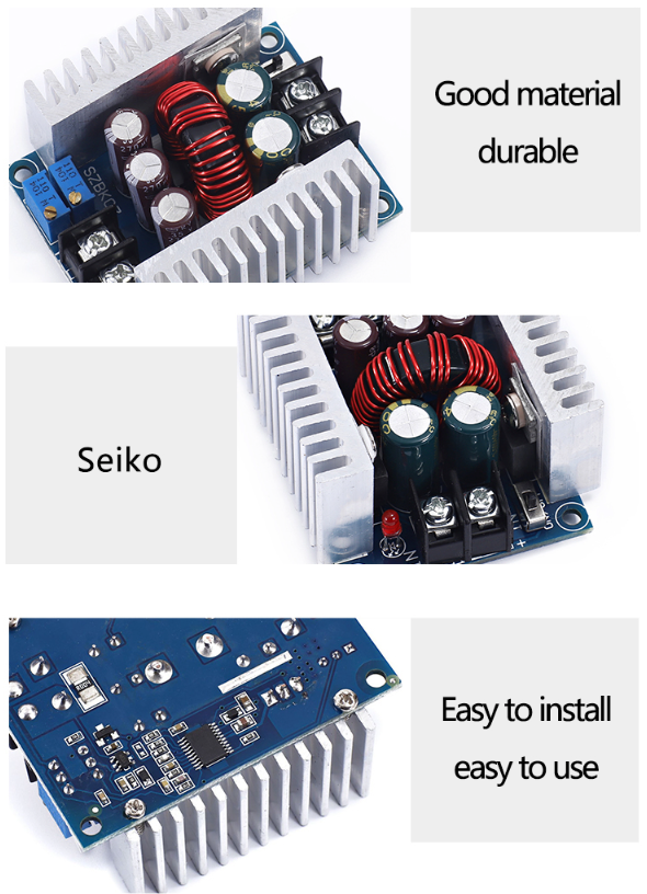 Multiple Buck Module 20A 300W Synchronous Buck Module DC Step Down Voltage CC Power 5V 12V ...