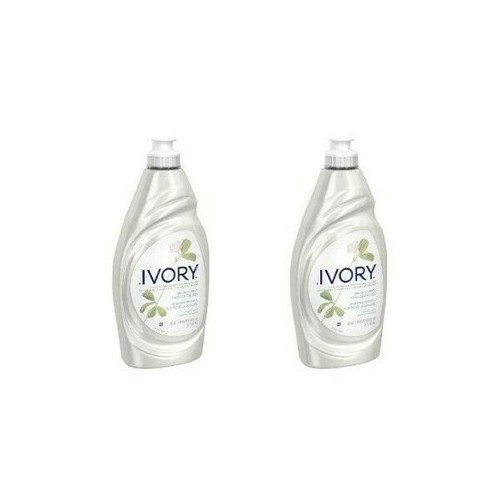 (2 Pack) Ivory Ultra Concentrated Liquid Dish Soap, Classic Scent, 24