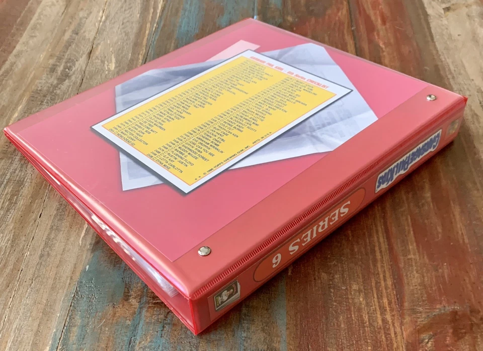 1986 TOPPS GARBAGE PAIL KIDS OS6 ORIGINAL SERIES 6 COMPLETE 88 CARD SET W/BINDER - Image 3 of 4