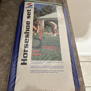 Vintage Sportcraft Horseshoe Set In Original Packaging
