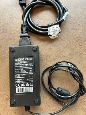 45W AC/DC Switching Adaptor Netzteil DC15V 3A RX-SP5012-3  5,5mm Buchsenstecker