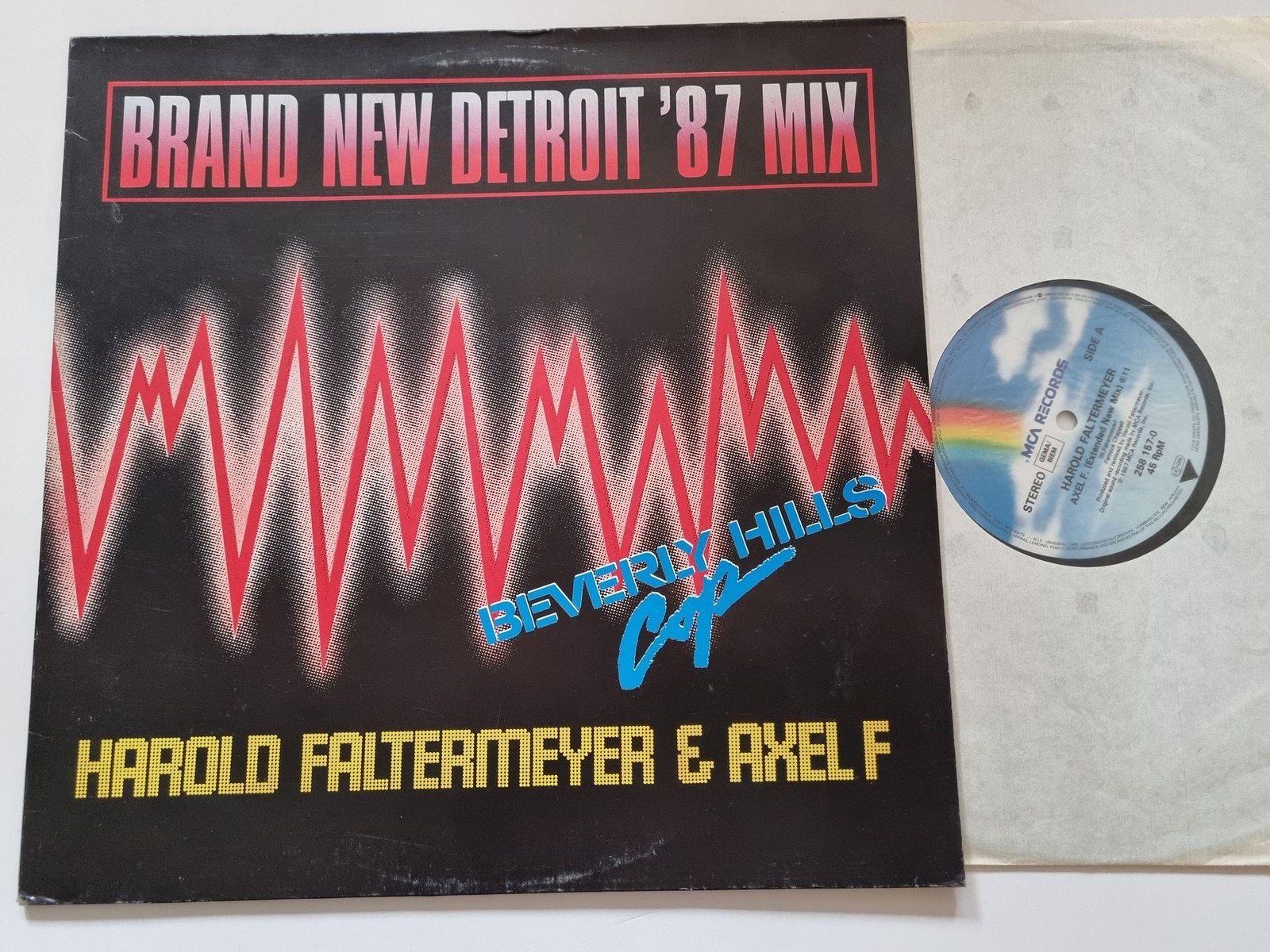 Harold Faltermeyer - Axel F (Brand New Detroit '87 Mix) 12'' Vinyl Maxi Germany