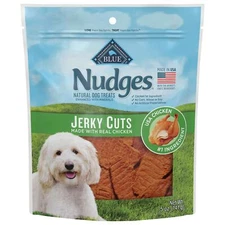 	Blue Buffalo Nudges Jerky Cuts Natural Dog Treats Chicken 5 Oz Bag	