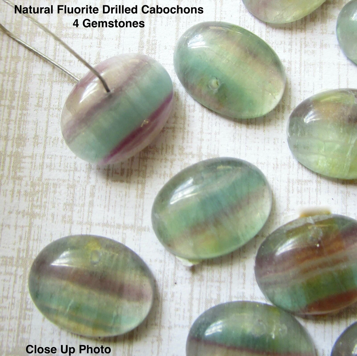 Drilled cabochons deals