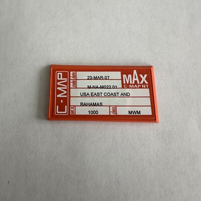 C-Map MAX Wide NA-M022 East Coast & Bahamas C-Card US Navman Raymarine Standard
