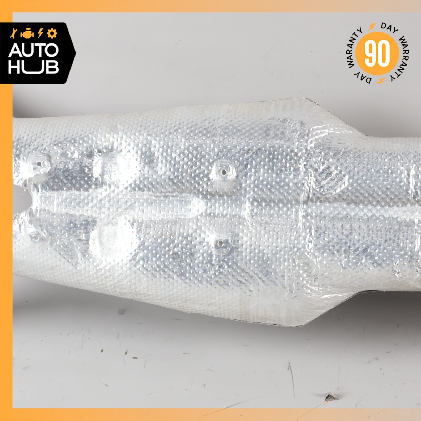 18-23 Aston Martin DB11 4.0L V8 Underbody Exhaust Muffler Heat Shield Panel OEM