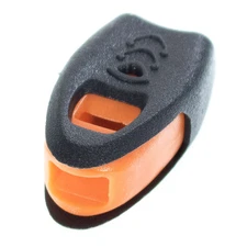 Paracord Planet Emergency Whistle Zipper Pull - Multiple Pack Sizes Available