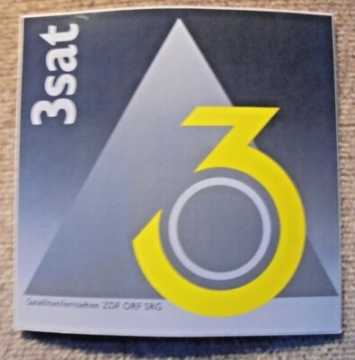 Sticker/Decal: 3 satellite-ZDF-ORF-SRG/0656/
