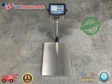 250 lb x .01 lb Digital Floor 16"x20" Bench Scale Platform 115 kg x .01 kg