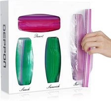 Deppon Metal Bag Holder Dispenser Storage organizer Plastic Bags Food Bags