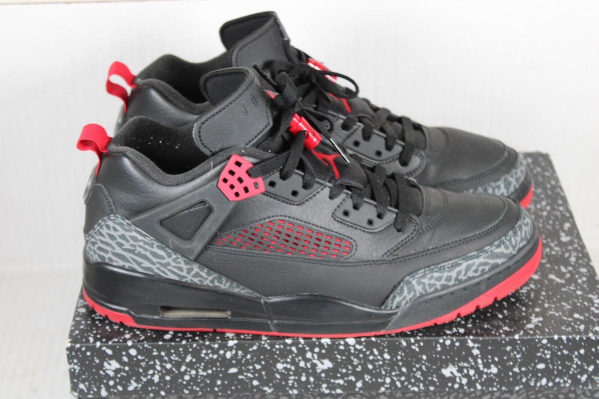 Nike Air Jordan Spizike Low Black-Gym Red-Cool Grey [FQ1759-006