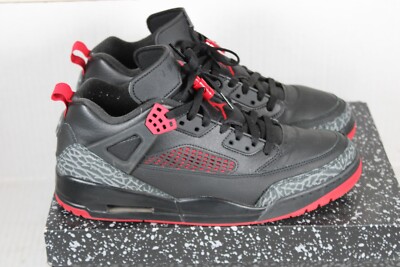Nike Air Jordan Spizike Low Black-Gym Red-Cool Grey [FQ1759-006