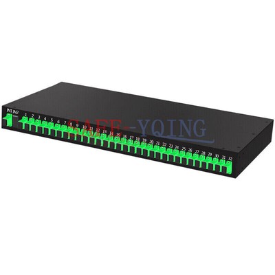 1X32 SC/  Singlemode 19 inch Rack mount Fiber Optic PLC Splitter Patch Panel #F2