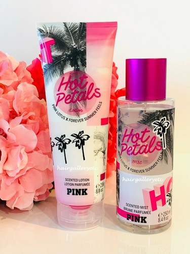 Body Mist Hot Petals Scented Lotion Pink Hot Petals Body Spray