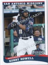 2023 San Antonio Missons Korry Howell RC Rookie San Diego Padres Minor League