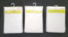 Cuddle Time Playard Sheet 27" x 39" White 3 Pack